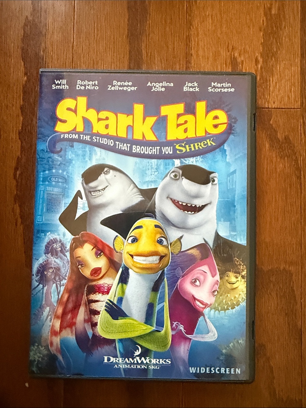 Shark Tale DVD Widescreen DreamWorks Animation Will Smith Jack Black